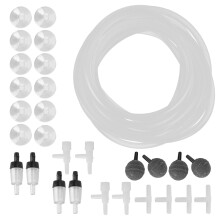 Aquarium Sauerstoffschlauch Kontrollventil Blubberstein-Set 8m / 26,2ft