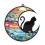 Cat Memorial Suncatcher Stained Glass Window 8