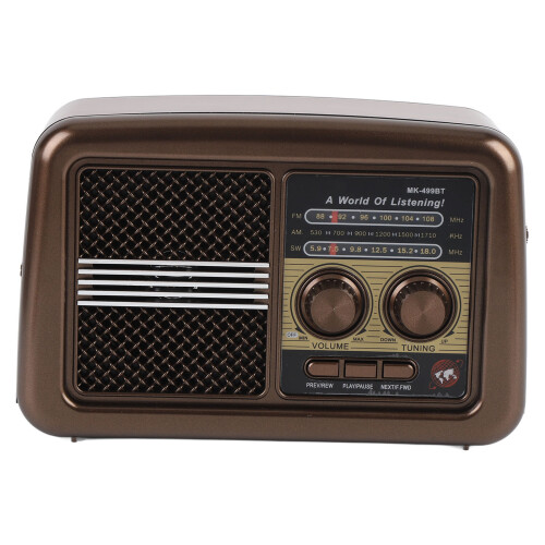 Portable AM FM SW Radio with Bluetooth Speaker 2