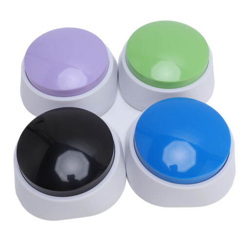 4Pcs Pet Training Buzzer Voice Recording Dog Cat 2