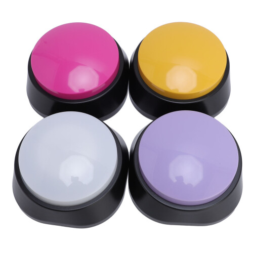 4PCS Pet Training Buzzer 30 Second Recording Dog 1