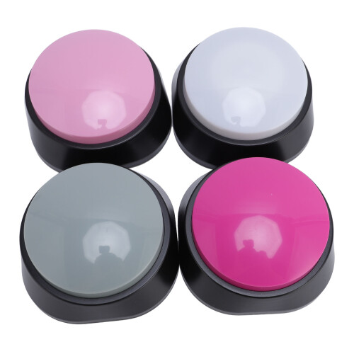 4PCS Voice Recording Buttons 4 Colors ABS 2