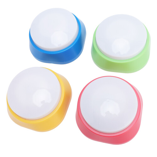 4PCS Voice Recording Button Yellow Green Blue Red 1
