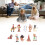 10Pcs Cowboy and Indian Action Figures Strong 11