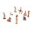 10Pcs Cowboy and Indian Action Figures Strong 10