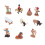 10Pcs Cowboy and Indian Action Figures Strong 4