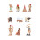 10Pcs Cowboy and Indian Action Figures Strong 2