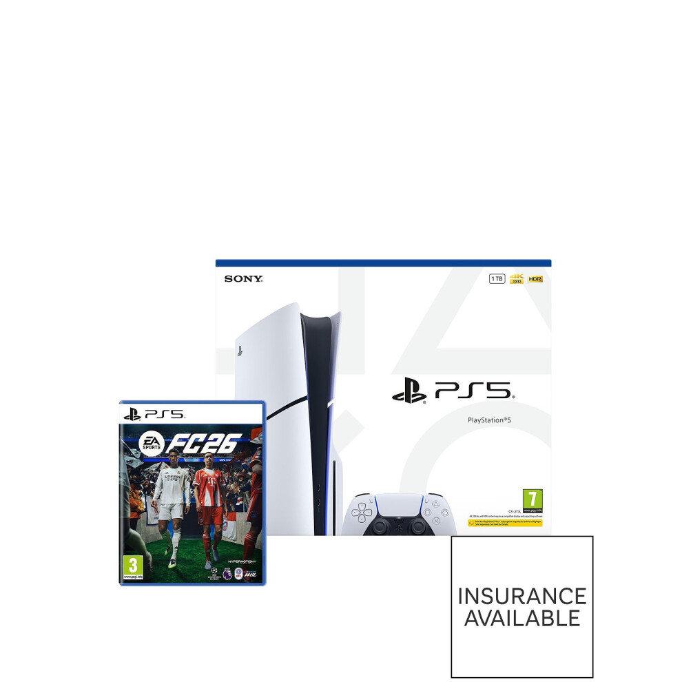 Sony Playstation 5 Disc Console 1Tb & Ea Sports Fc 26