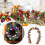 (A) Artificial Tulip Garland Spring Garland Easter Decorations W/ Flower Green 3