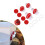 4Pcs Gravity Chicken Feeder Rainproof Auto Feed 11
