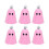 (Pink) Halloween Hanging Ornaments Ghost Decoration Halloween Tree Ornaments 1