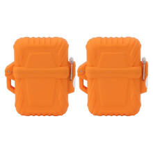 2PCS Torch Lighter Case IP56 Waterproof Safe