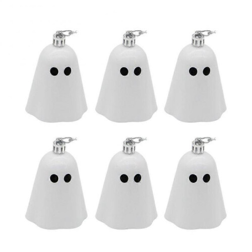 (White) Halloween Hanging Ornaments Ghost Decoration Halloween Tree Ornaments