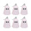 (Light pink) Halloween Hanging Ornaments Ghost Decoration Halloween Tree Ornaments 1