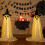 (2pcsA, A) Porch Ghost with Mesh Screen,create a spooky atmosphere at night, bring mystery 2
