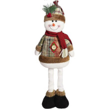 (B) Christmas Santa Snowman-Reindeer Christmas Telescopic Doll Decoration