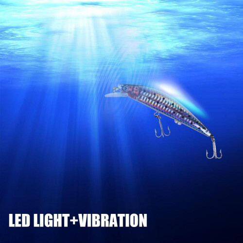 Künstliches USB-LED-Angelfutter - Kurzes Aufladen, Langlebige Nutzung