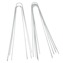 50 PCS Steel Landscape U shaped Stakes Pins Staple