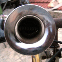 Retro-Fahrradhupe mit verstellbarem Metallhalter – lauter Alarm 19x7,5cm