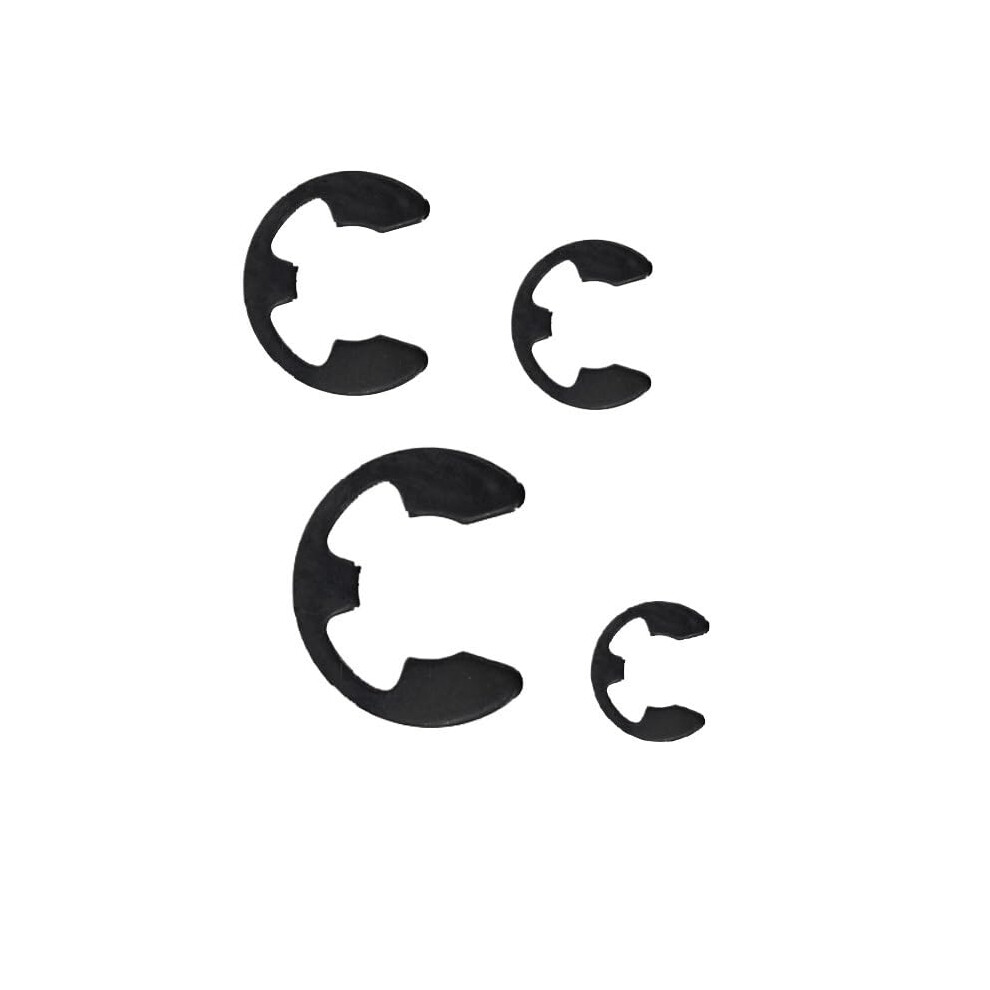 M1 M2 M3 M4 M5 M6 M8 M9 M10 M12 M15 304 Stainless Steel E-Clip Retaining Ring for Shaft Bearing Washer Size M6 (100 Pcs)-image-OPC-PK7HR2F-NEW