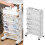 Movable Bookshelf Large Capacity Rotatable 2