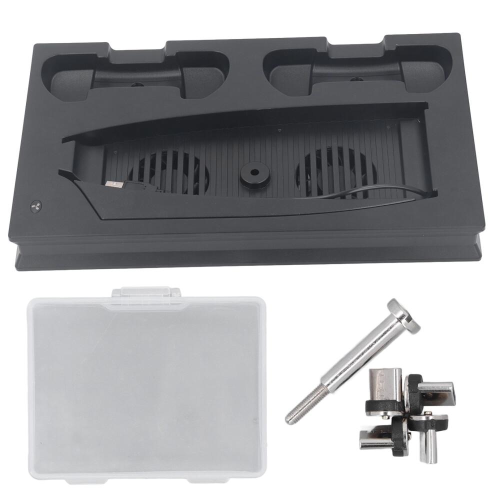 Game Console Cooling Fan Station Heat Dissipation Black 8130196248640