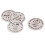 4pcs New Parents Decision Coin Double Sided Funny 13