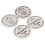 4pcs New Parents Decision Coin Double Sided Funny 6