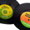 2pcs Book Holders Vinyl Record Shape Rounded Edges 9