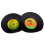2pcs Book Holders Vinyl Record Shape Rounded Edges 3