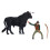 Riding Figurine Cowboy Model Spanish Bullfighting 1