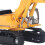 Drill Excavator Trucks Toy Alloy Movable 15