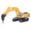 Drill Excavator Trucks Toy Alloy Movable 2