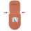 1 Pair Kids Socks Orange Cute Elephant Pattern 15