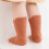 1 Pair Kids Socks Orange Cute Elephant Pattern 8