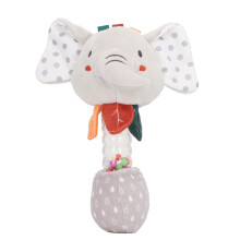 Baby Stuffed Rattle Toy Plush Animal Shape Rattle