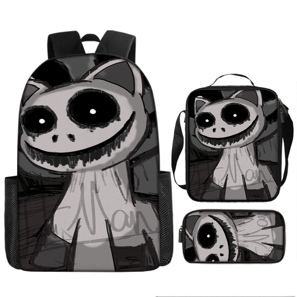 (| Style 5 | Pencil Case | One Size | Colour Option 5 |, 17????) Zoonomaly Kids Backpack Set â 3-Piece School Bag Bundle (17" Backpack + Crossbody B-image-OPC-PK7J5NB-NEW