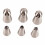 6PCS Baking Tip Stainless Steel Decorating Pastry 4