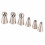 6PCS Baking Tip Stainless Steel Decorating Pastry 8