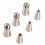 6PCS Baking Tip Stainless Steel Decorating Pastry 5