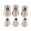 6PCS Baking Tip Stainless Steel Decorating Pastry 2