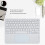 Clavier Bluetooth Square Cap 10 pouces blanc 200 mAh 11