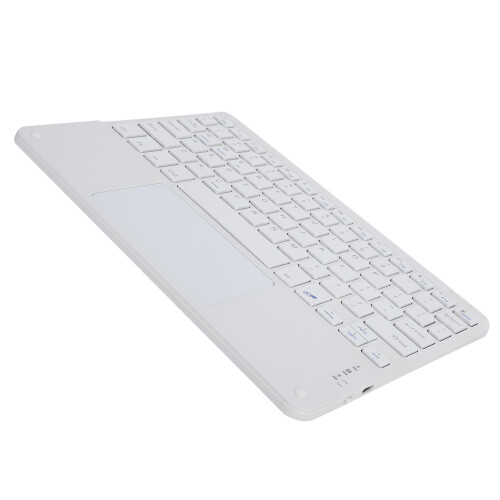 Clavier Bluetooth Square Cap 10 pouces blanc 200 mAh 2