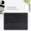 Clavier Bluetooth sans fil 200 mAh 10 pouces noir 10