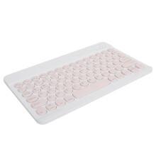 Tappo rotondo 10 pollici rosa tastiera Bluetooth 110 mAh