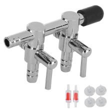 Edelstahl-Aquarium-Checkventil und Sauerstoffschlauch-Set für Aquarium