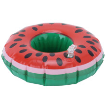 12 Stück Wassermelon Aufblasbare Getränkehalter, Poolparty-Spielzeug