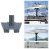 Pipe Adapter for Gen 3 Standard Dish Aluminum 11
