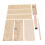 1:130 Wooden Sailboat Kit Intelligence Development 3