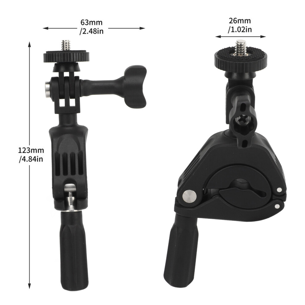 Bike Camera Handlebar Mount Aluminum Alloy Plastic 8130196253101